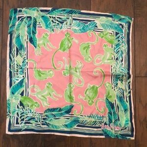 Lilly Pulitzer Pink Tropics Handkerchief
